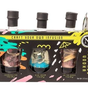 NY Cocktail Infusion Mixer - Blue Dream/Cosmopolitan/On The Beach - Set of 3 mix